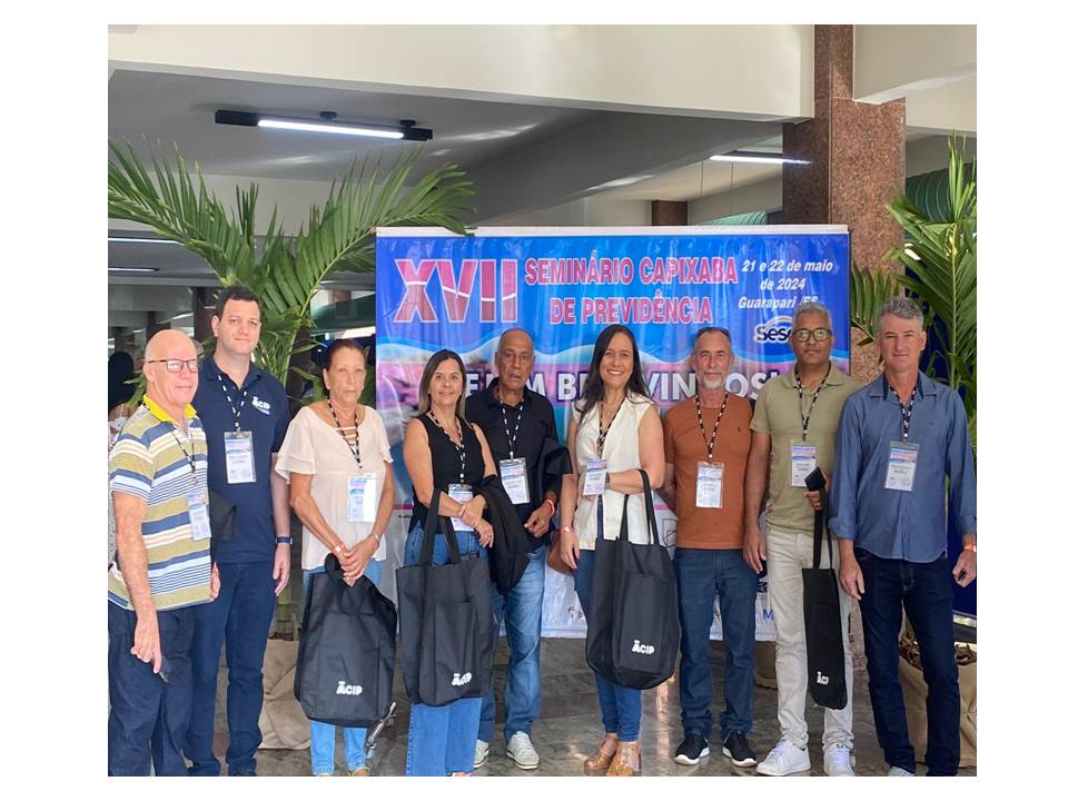 Equipe do IPASPEC marcou presença no XVII Seminário Capixaba de Previdência realizado pela ACIP em Guarapari, nos dias 21 e 22 de maio.